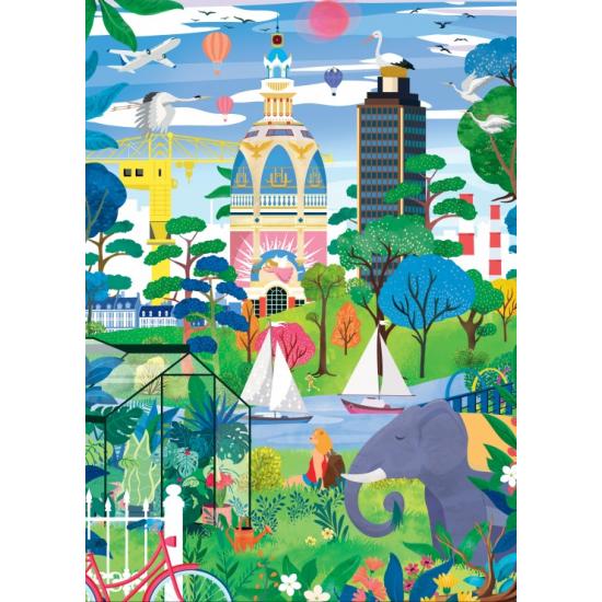 Puzzle Pieces and Peace Nantes Fantastisch 1500 Teile