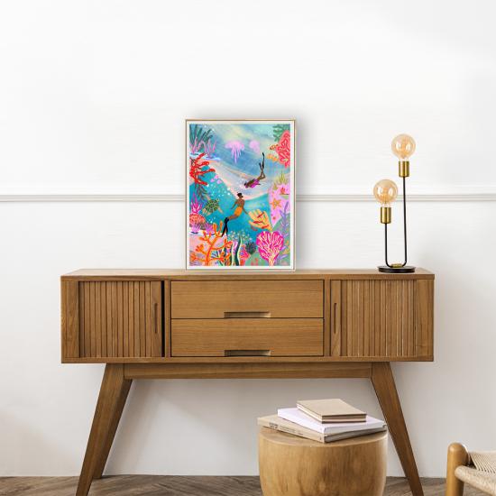 Puzzle Pieces and Peace Schwimmen in freier Natur mit 500 Teilen