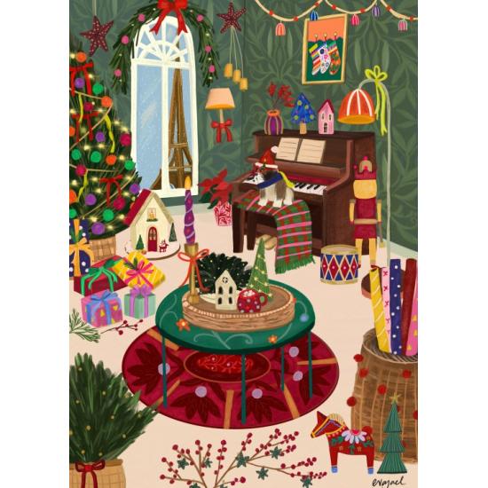 Puzzle Pieces and Peace Weihnachten In Paris 500 Teile