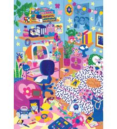 Puzzle Pieces and Peace 90Er-Jahre-Nostalgie 1000 Teile