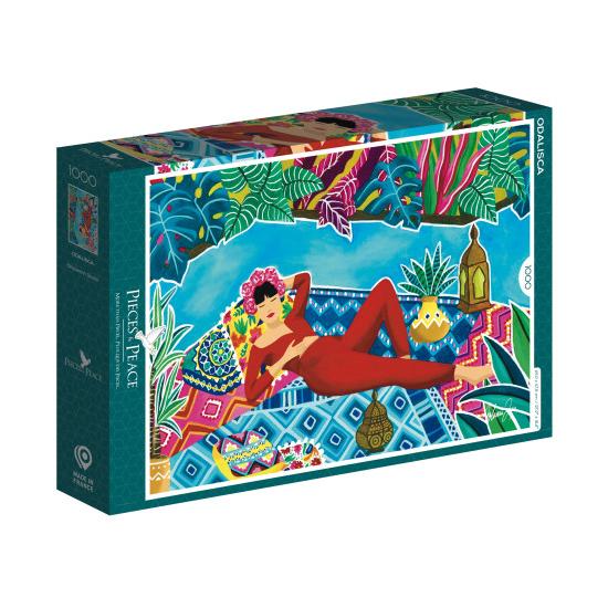 Puzzleteile und Frieden Odaliske 1000 Teile