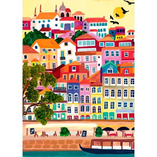 Puzzle Pieces and Peace Porto, Portugal 1000 Teile