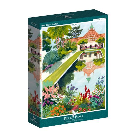 Puzzleteile und Frieden Balboa Park 1000 Teile