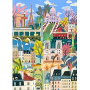 Puzzle Pieces and Peace Paris, Meine Liebe 1500 Teile
