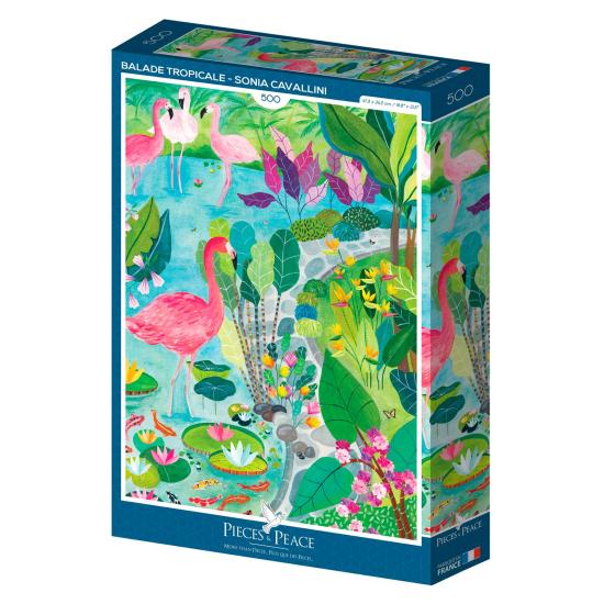 Puzzleteile und Frieden Paseo Tropical 500 Teile