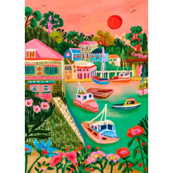 Puzzleteile und Frieden Polperro 1000 Teile Puzzleteile und Frieden Polperro 1000 Teile