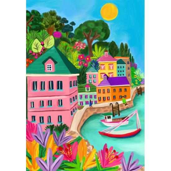 Puzzle Pieces and Peace Polperro 1000 Teile Puzzle Pieces and Peace Polperro 1000 Teile