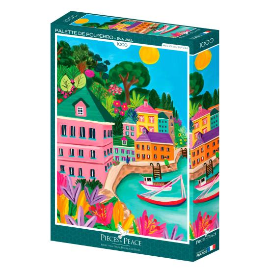 Puzzle Pieces and Peace Polperro 1000 Teile Puzzle Pieces and Peace Polperro 1000 Teile