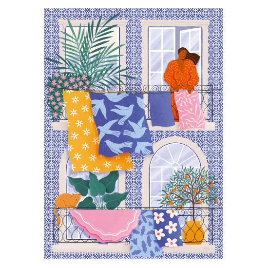 Puzzleteile und Frieden Porto 1500 Teile