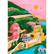 Pieces and Peace Portofino 500-teiliges Puzzle