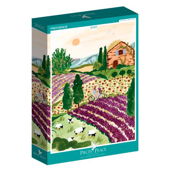Puzzleteile und Frieden Provenza 2000 Teile Puzzleteile und Frieden Provenza 2000 Teile