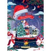 Puzzle Pieces and Peace Santas Verschneites Dorf 500 Teile