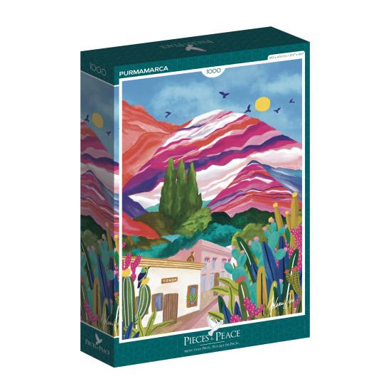 Puzzleteile und Frieden Purmamarca 1000 Teile