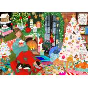 Puzzle Pieces and Peace Weihnachtsecke 1500 Teile