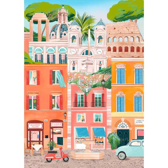 Puzzle Pieces and Peace Rom 1000 Teile