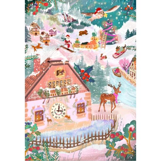 Puzzle Pieces and Peace Schwarzwald zu Weihnachten 1000 Teile