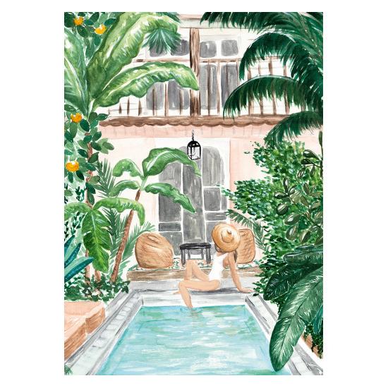 Puzzleteile und Frieden marokkanischer Traum 1000 Teile