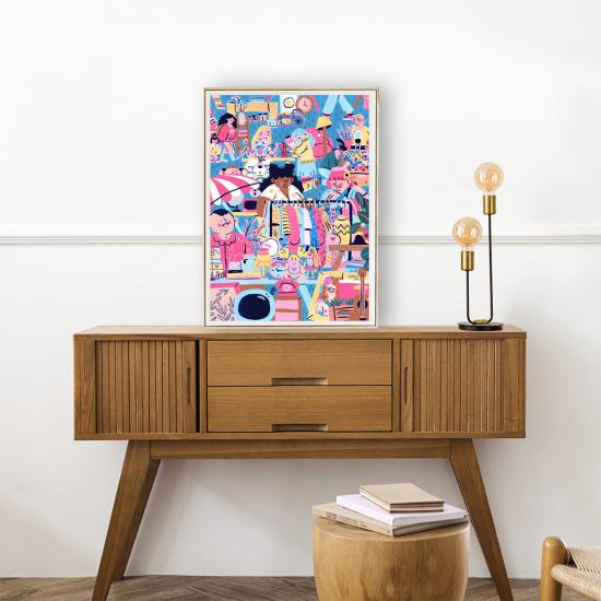 Puzzle Pieces and Peace Flohmarkt 1000 Teile Puzzle Pieces and Peace Flohmarkt 1000 Teile