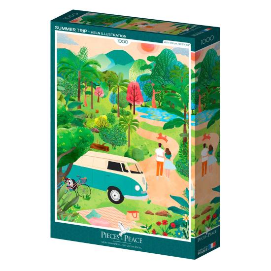 Puzzle Pieces and Peace Sommerausflug 1000 Teile Puzzle Pieces and Peace Sommerausflug 1000 Teile