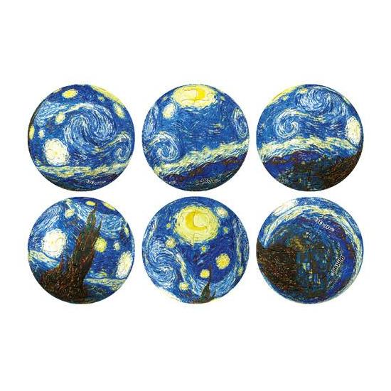 Pintoo 3D Puzzle Sternennacht Schlüsselanhänger 24 Teile