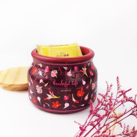 Pintoo 3D-Puzzle Plantica-Glas, Toxic Love 64 Teile