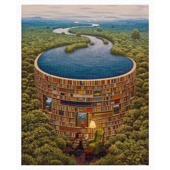 Pintoo Bibliodame-Puzzle mit 2000 Teilen