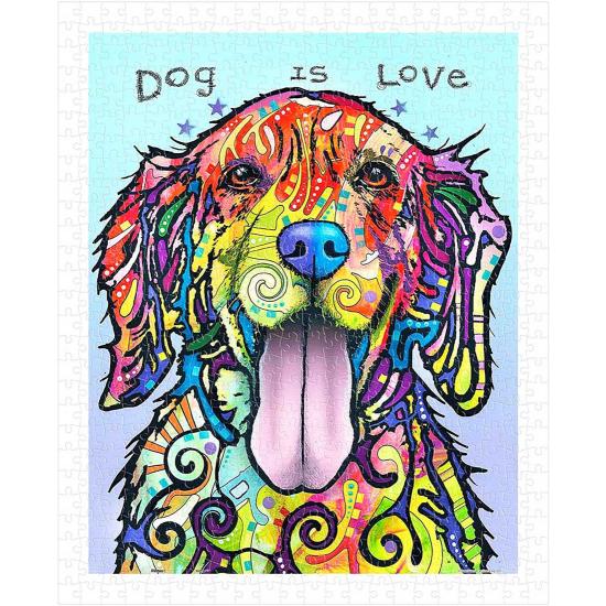 Pintoo Puzzle Der Hund ist eine Liebe mit 500 Teilen