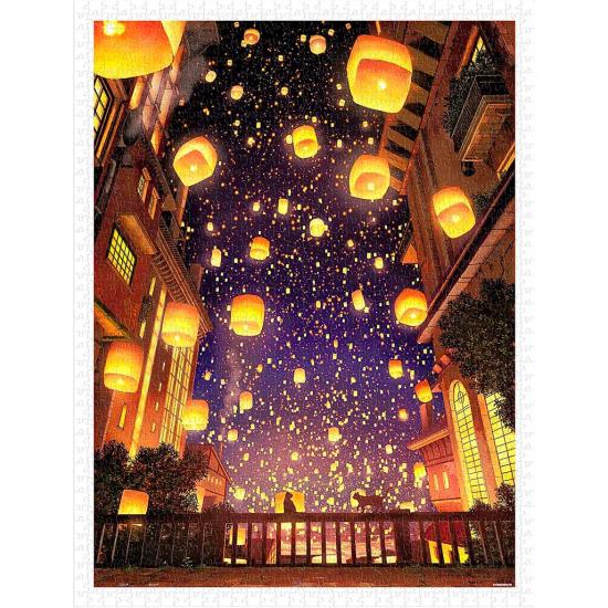 Pintoo Himmelslaternenfest-Puzzle mit 1200 Teilen