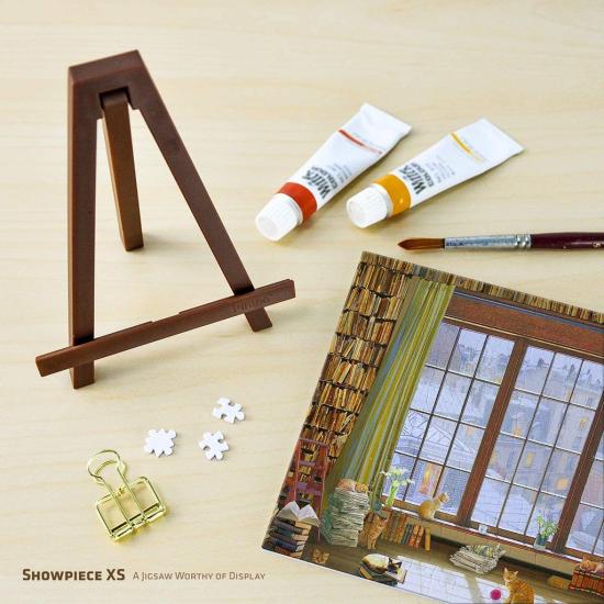 Pintoo Das Katzenfenster MINIATUR-Puzzle mit 368 Teilen