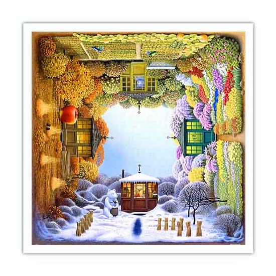 Pintoo Puzzle Die vier Jahreszeiten mit 1600 Teilen