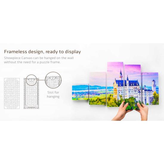 Pintoo Leinwandpuzzle im Vintage-Stil mit 984 Teilen Pintoo Leinwandpuzzle im Vintage-Stil mit 984 Teilen