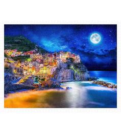 Pintoo Sternennacht in Cinque Terre Puzzle 1200 Teile