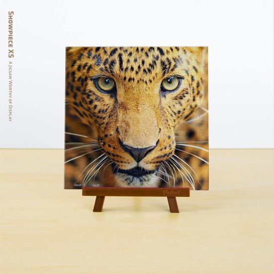 Pintoo Nahaufnahme-Leopard-MINIATUR-Puzzle mit 256 Teilen