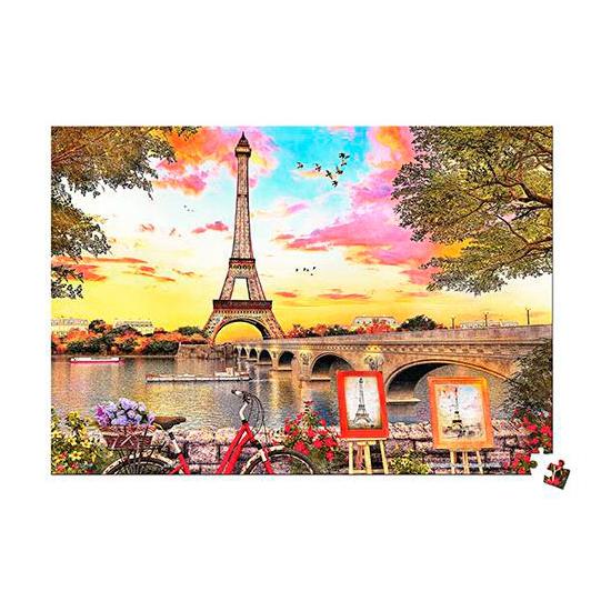Pintoo Sonnenuntergang in Paris MINIATUR-Puzzle mit 368 Teilen