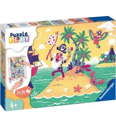 Puzzle-Play Ravensburger Piratenabenteuer 2x24 Teile
