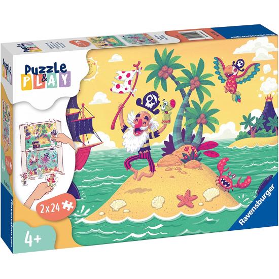 Puzzle-Play Ravensburger Piratenabenteuer 2x24 Teile