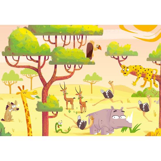 Puzzle-Play Ravensburger Safari Time 2x24 Teile