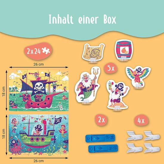 Puzzle-Play Ravensburger Erde in Sicht 2x24 Teile