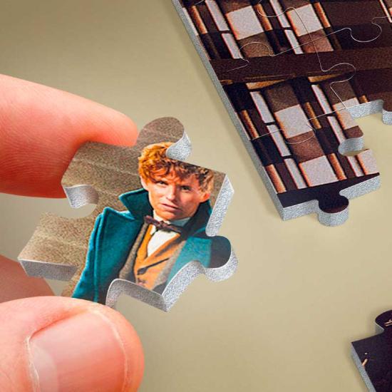 Puzzle Poster Wrebbit Fantastische Tiere, Macusa 500 Teile