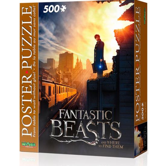 Puzzle-Poster Wrebbit Phantastische Tierwesen, New York City 500