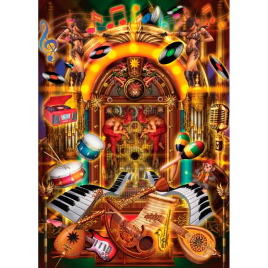 Puzzelman Jukebox Puzzle 1000 Teile