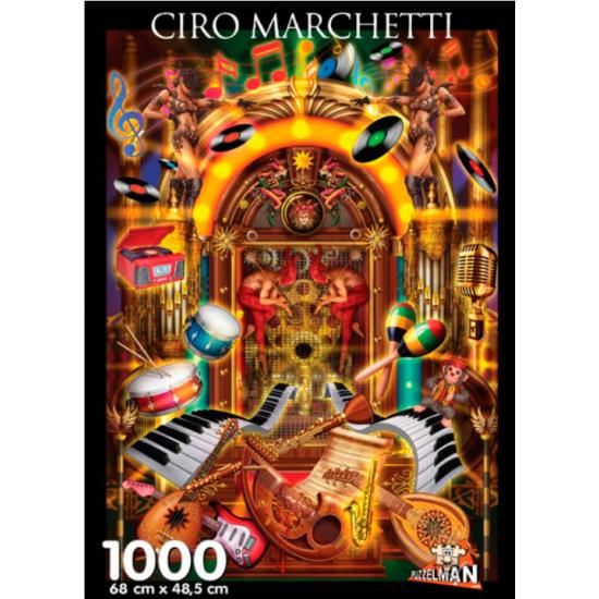 Puzzelman Jukebox Puzzle 1000 Teile