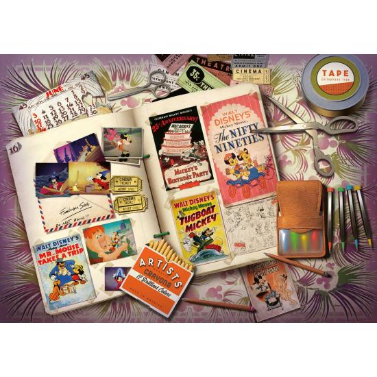 Puzzle Ravensburger 1940 Mickey Moments 1000 Teile