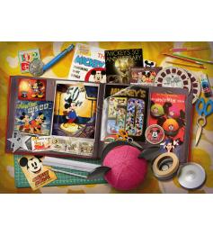 Puzzle Ravensburger 1970 Mickey Moments 1000 Teile