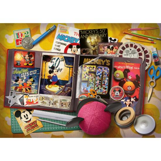 Puzzle Ravensburger 1970 Mickey Moments 1000 Teile