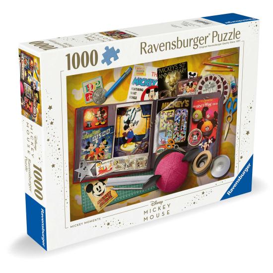 Puzzle Ravensburger 1970 Mickey Moments 1000 Teile