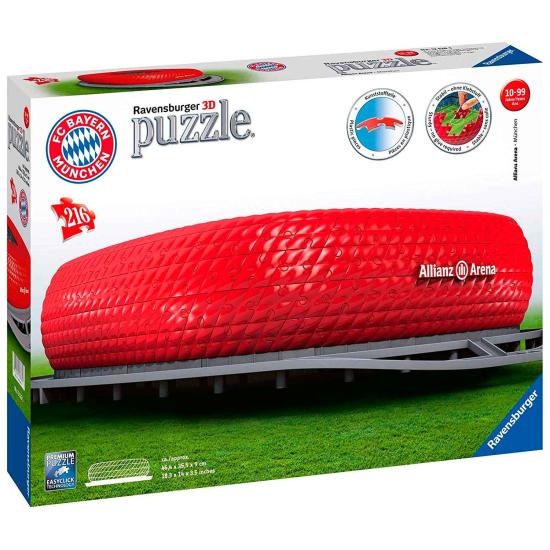 Ravensburger 3D Puzzle Allianz Arena (Bayern München) 216 Pi