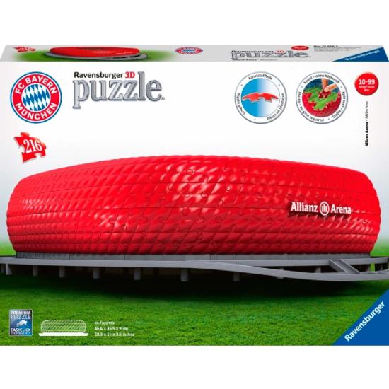 Ravensburger 3D Puzzle Allianz Arena (Bayern München) 216 Pi