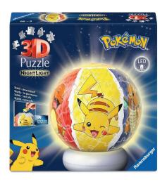 Ravensburger 3D-Puzzle Pokémon NightLight 74 Teile