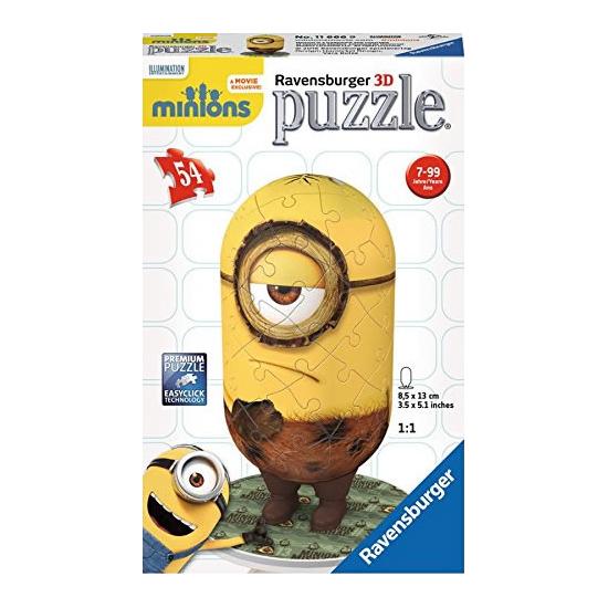 Ravensburger 3D Minions Cromagnon Puzzle 54 Teile